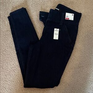 Express Women's Dark High Rise Jeans
